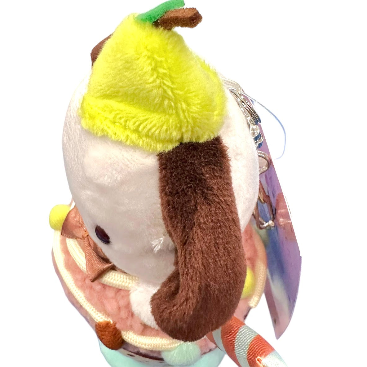 Pochacco "Parfait" Keychain w/ Mascot