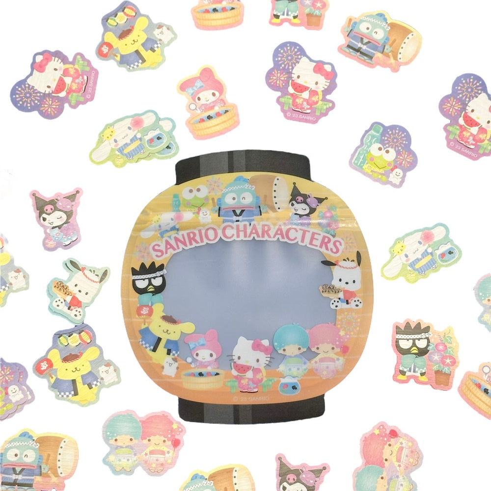 Sanrio Characters "Summer Lantern" Stickers