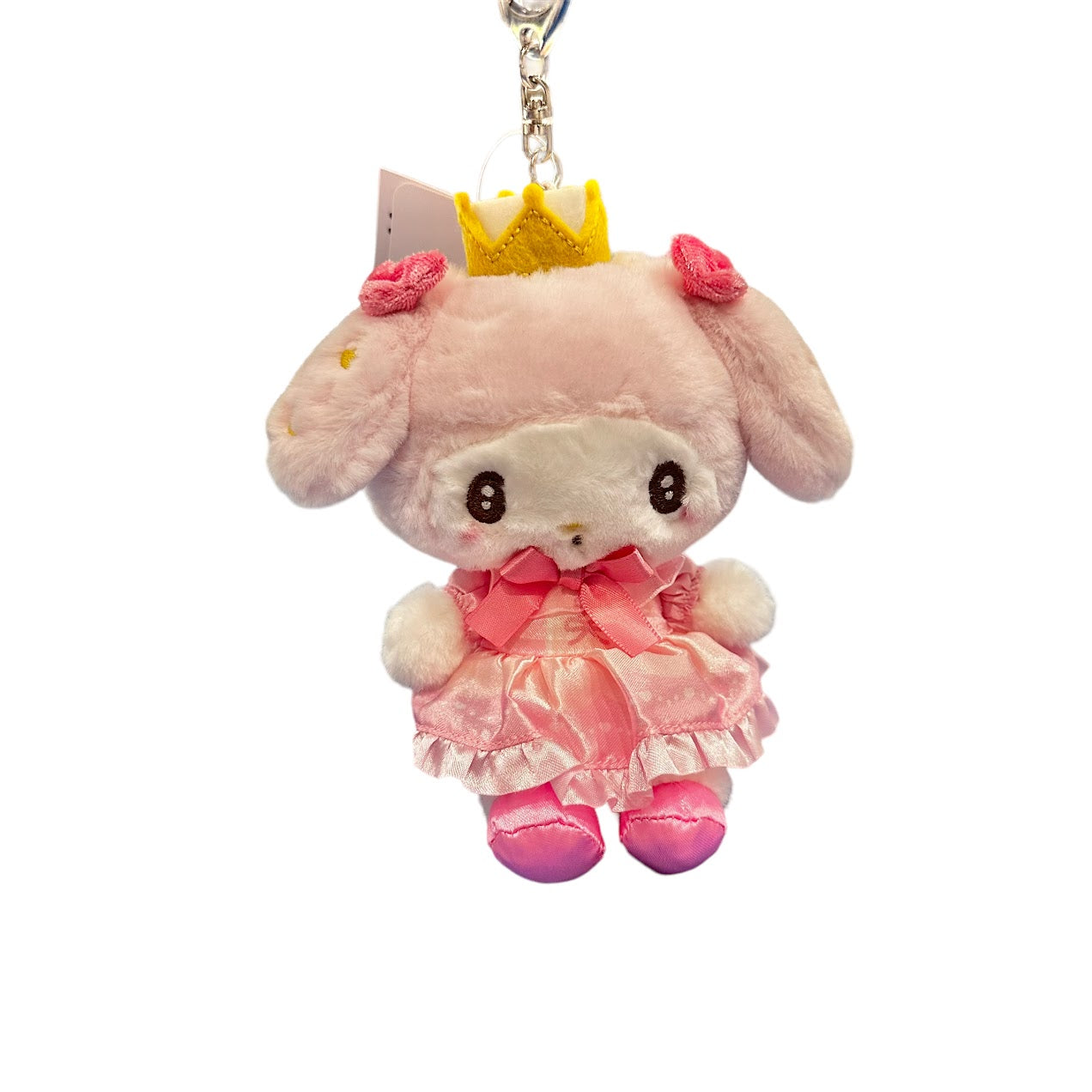 My Melody "Crown" Mascot Plush Keychain