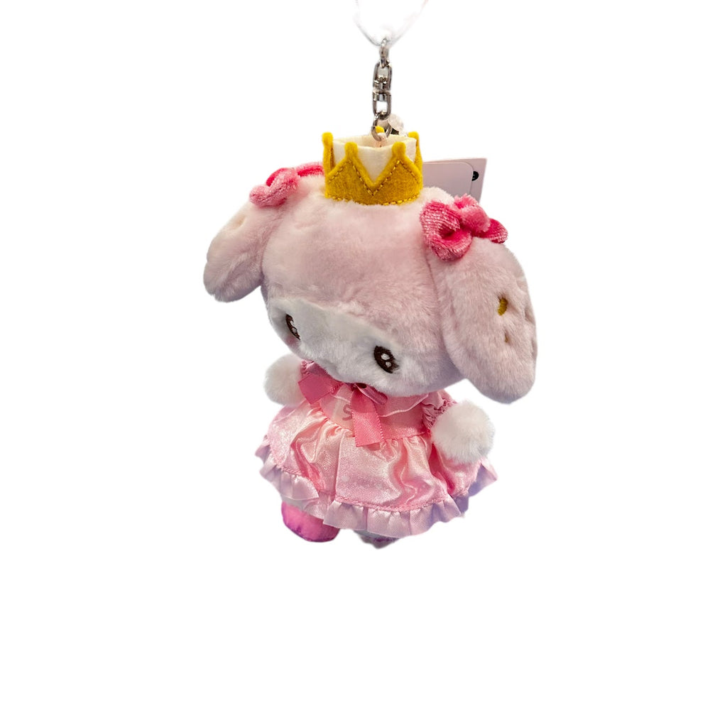 My Melody "Crown" Mascot Plush Keychain