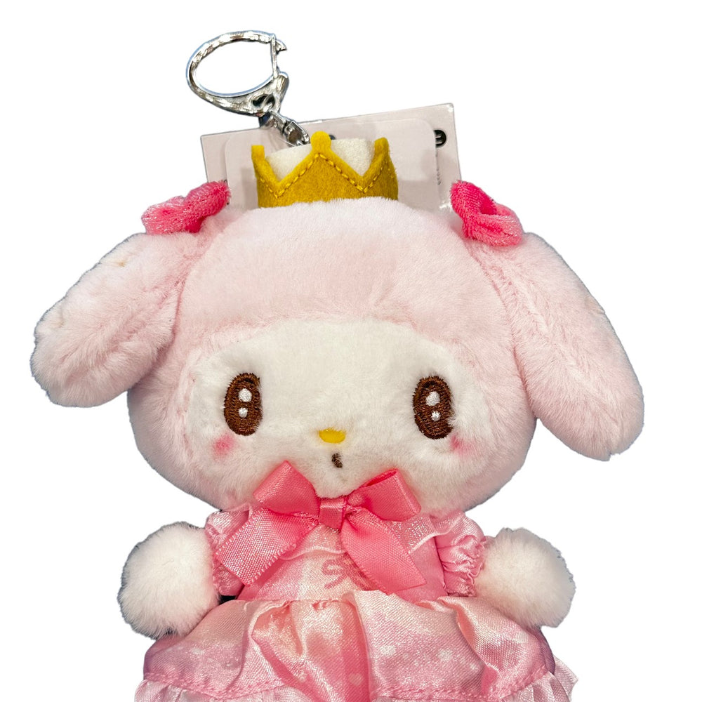 My Melody "Crown" Mascot Plush Keychain
