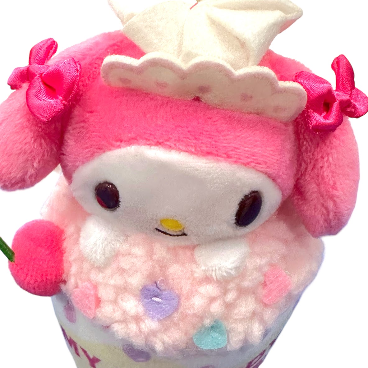 My Melody "Parfait" Keychain w/ Mascot