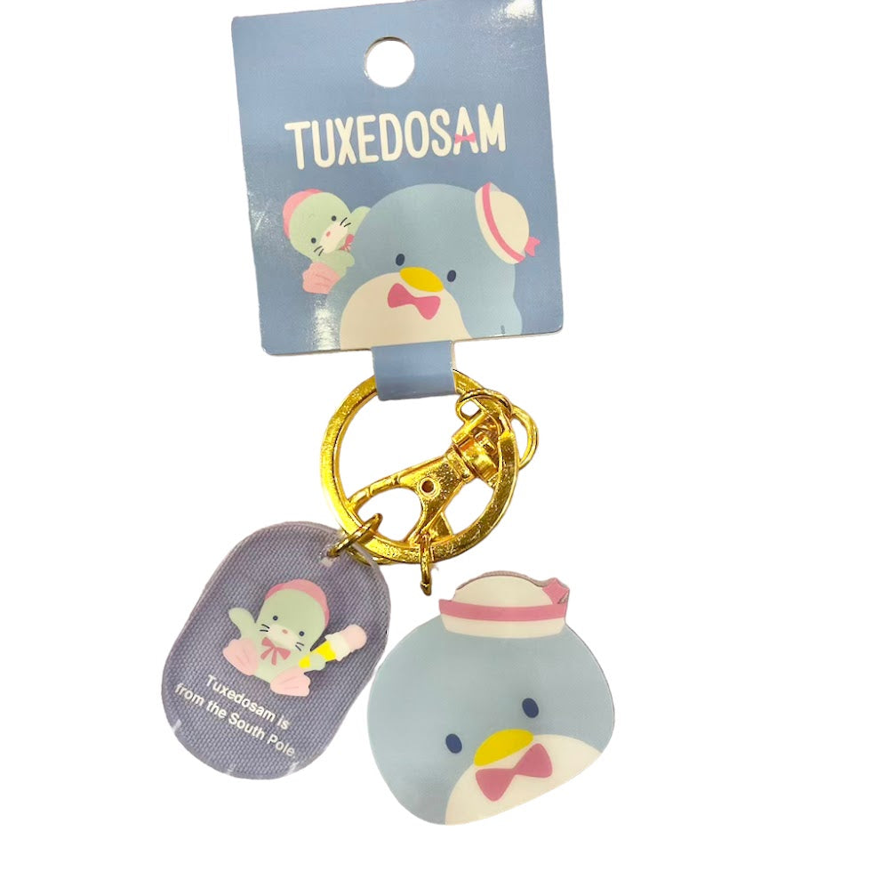 Tuxedosam "Face" Acrylic Key Ring