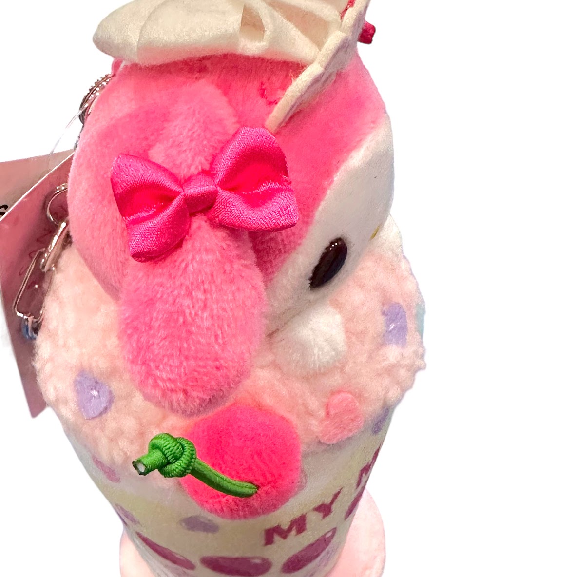 My Melody "Parfait" Keychain w/ Mascot