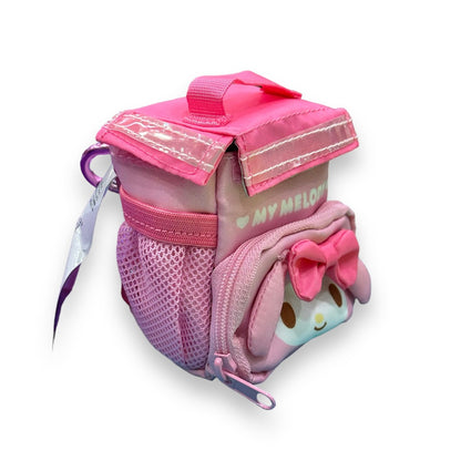 My Melody "DLVRY" Keychain w/ Mascot