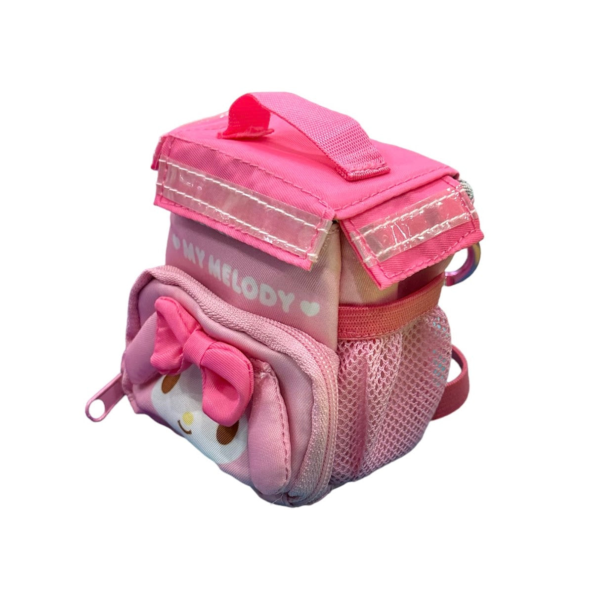 My Melody "DLVRY" Keychain w/ Mascot