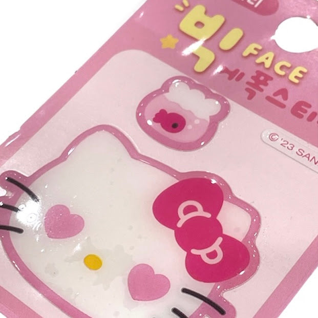 Hello Kitty Big Face Epoxy Sticker