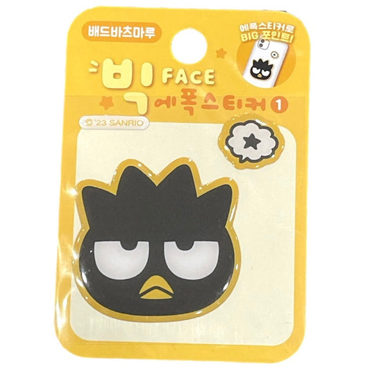 Badtz Maru Big Face Epoxy Sticker