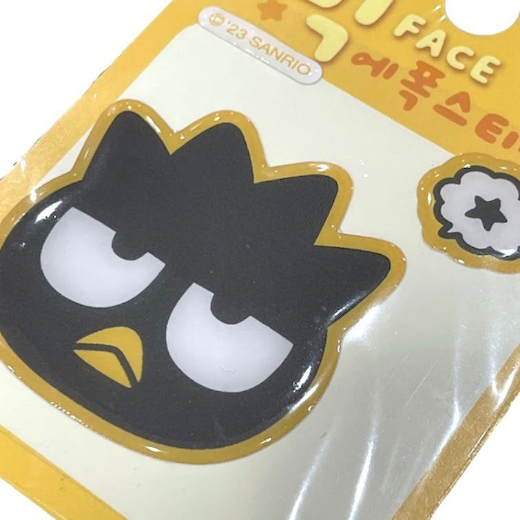 Badtz Maru Big Face Epoxy Sticker