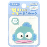 Hangyodon Big Face Epoxy Sticker