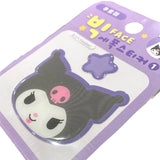 Kuromi Big Face Epoxy Sticker (Star)