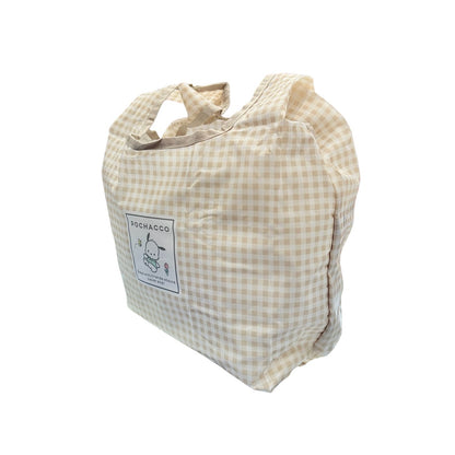 Pochacco "Check" Small Reusable Shopping Bag