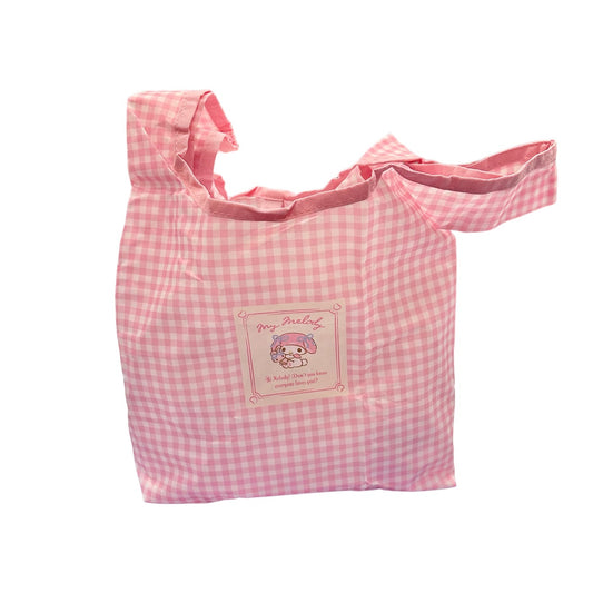 My Melody "Check" Small Reusable Shopping Bag