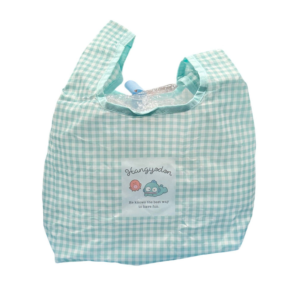 Hangyodon "Check" Small Reusable Shopping Bag