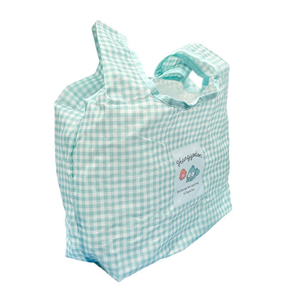 Hangyodon "Check" Small Reusable Shopping Bag