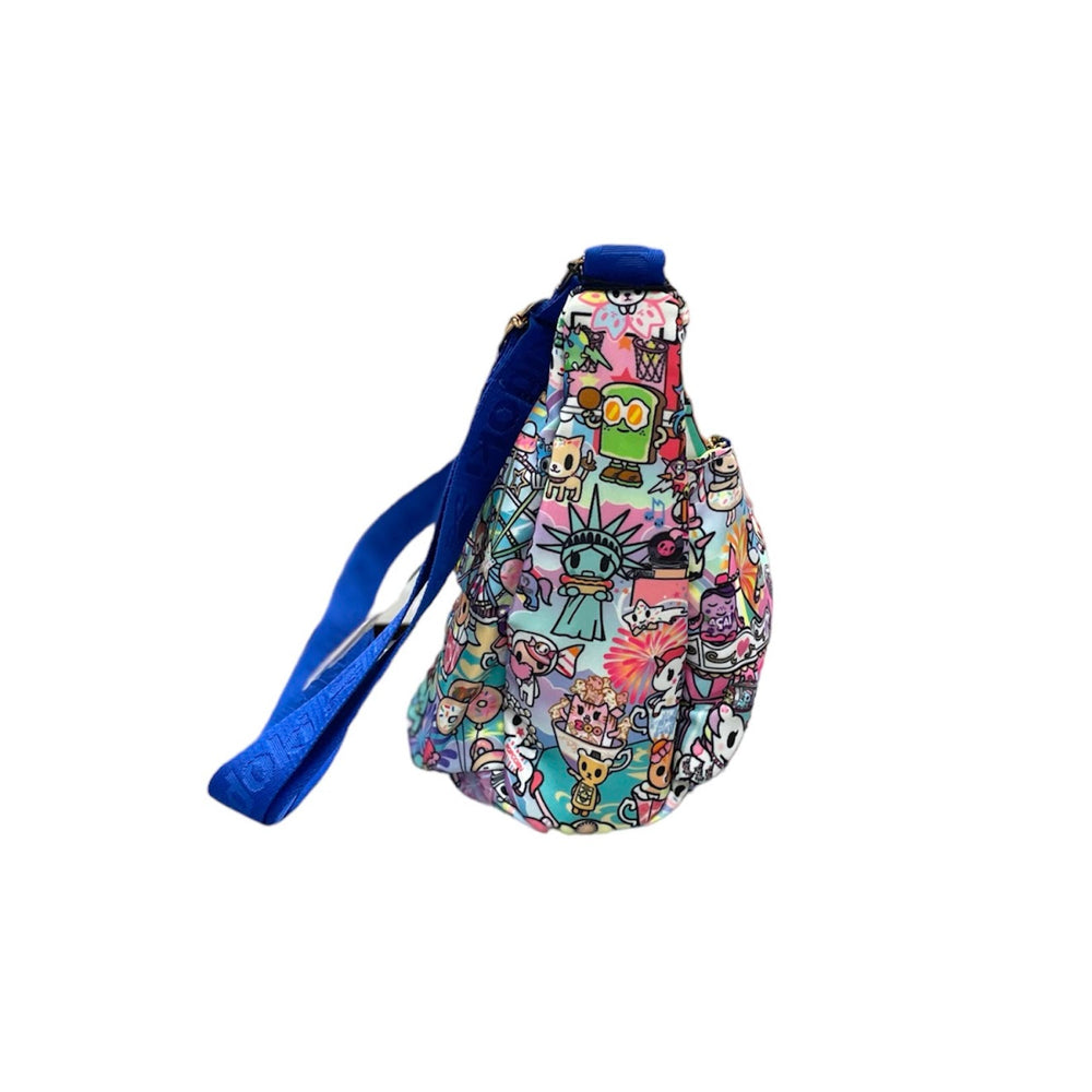 tokidoki "Cotton Candy Carnival" Slouchy Shoulder Bag