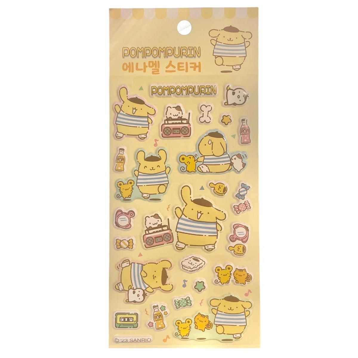 Pompompurin Puffy Sticker