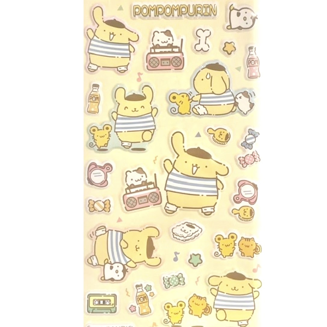 Pompompurin Puffy Sticker