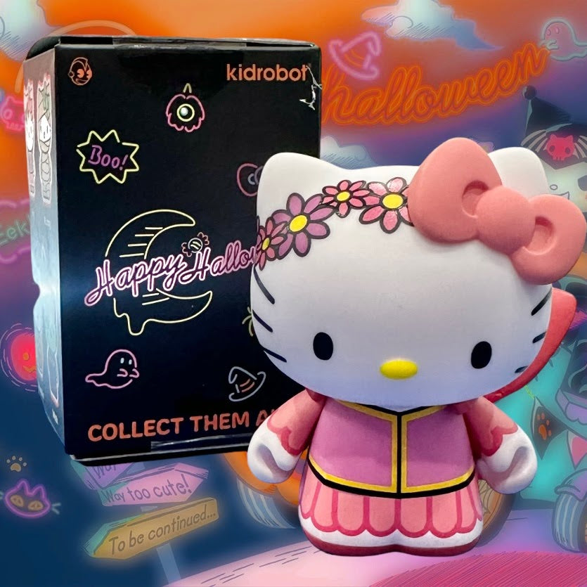 kidrobot x Hello Kitty Halloween Vinyl Mini Figures