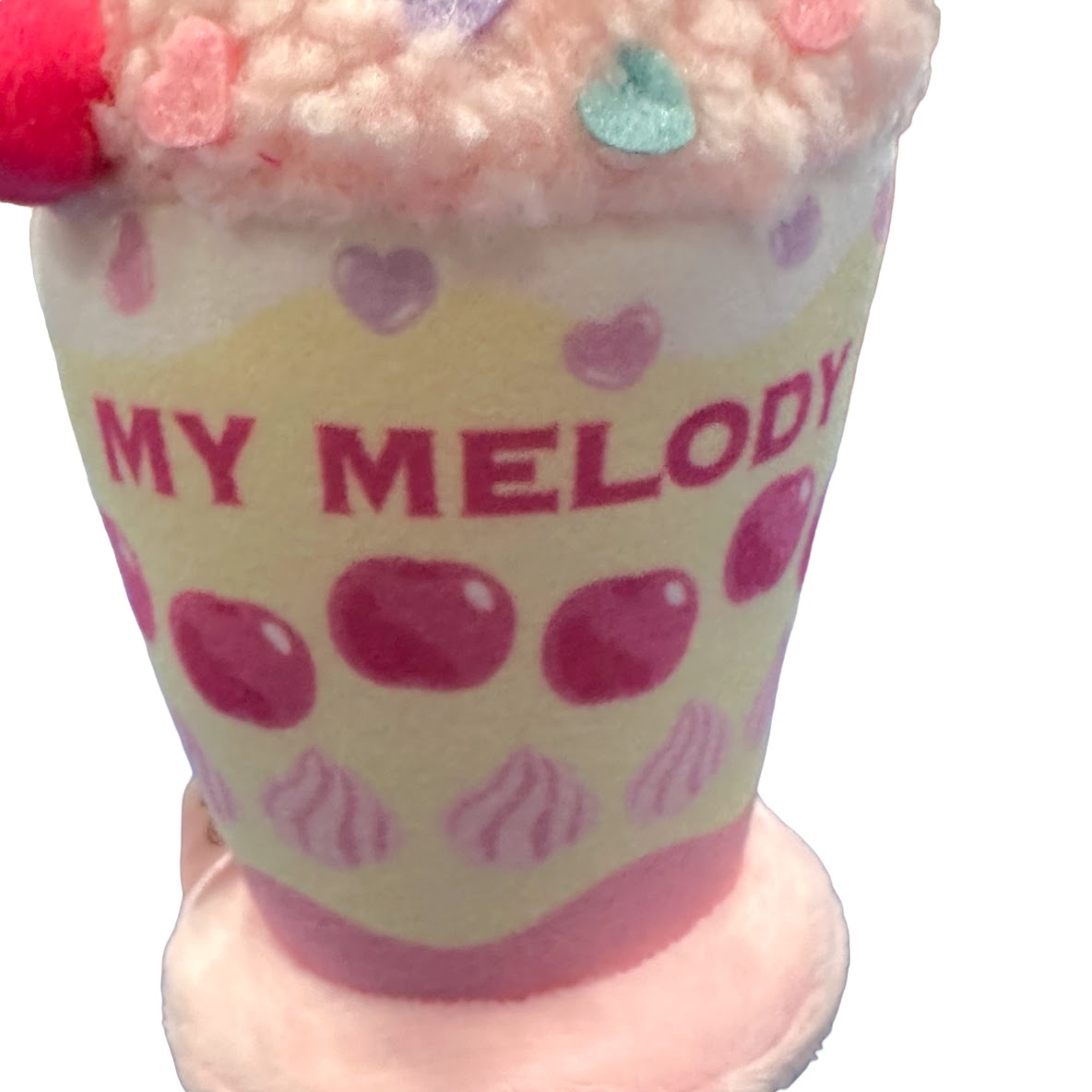 My Melody "Parfait" Keychain w/ Mascot