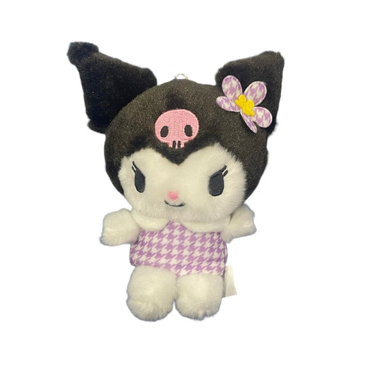 Kuromi "Face" Keychain w/ Mascot