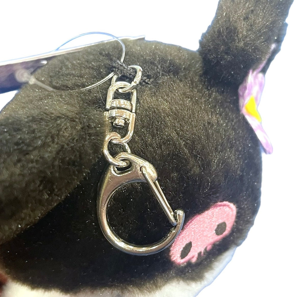 Kuromi "Face" Keychain w/ Mascot