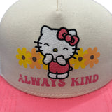 Hello Kitty "Always Kind" Trucker Baseball Cap