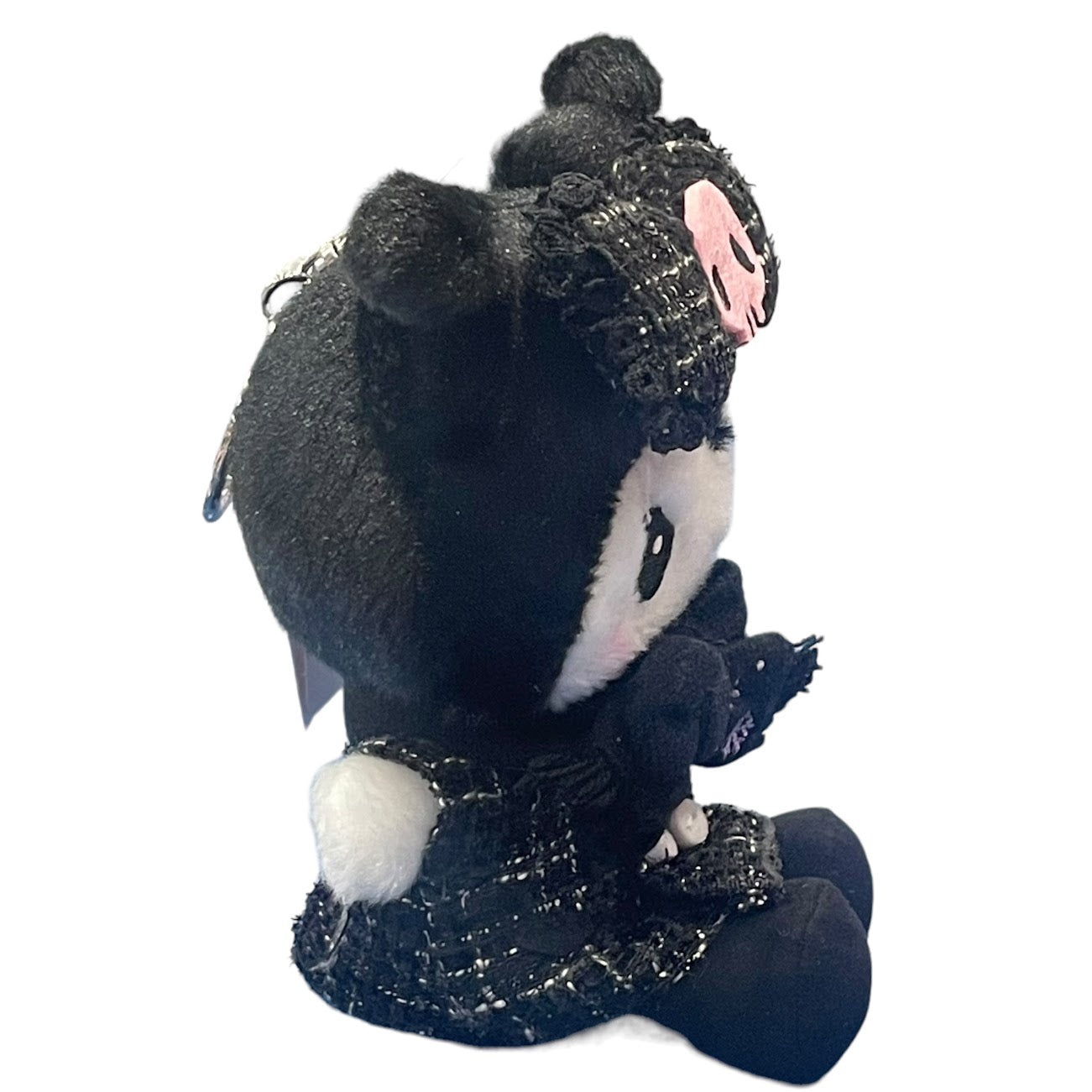 Kuromi "Dress" Mascot Plush Keychain