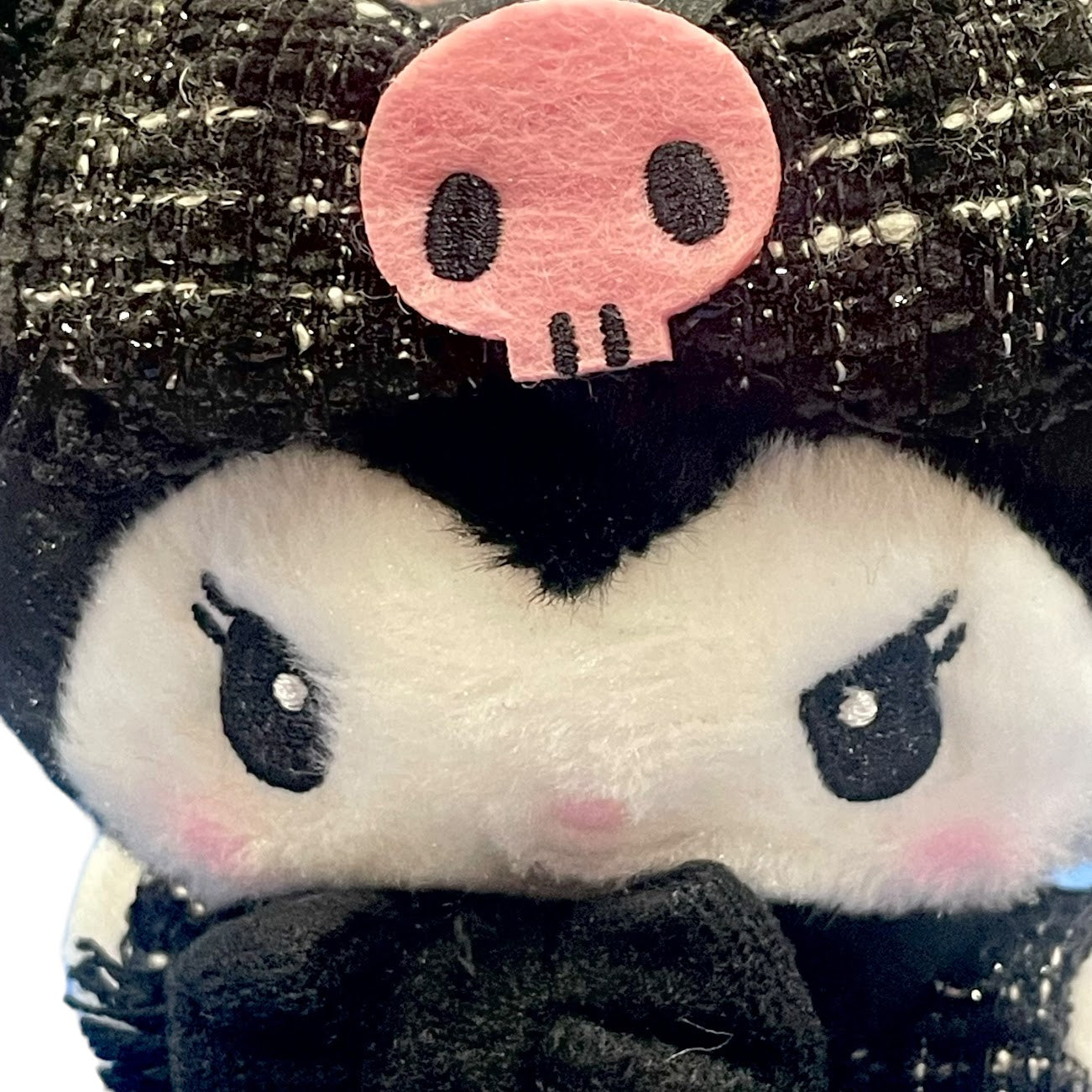 Kuromi "Dress" Mascot Plush Keychain