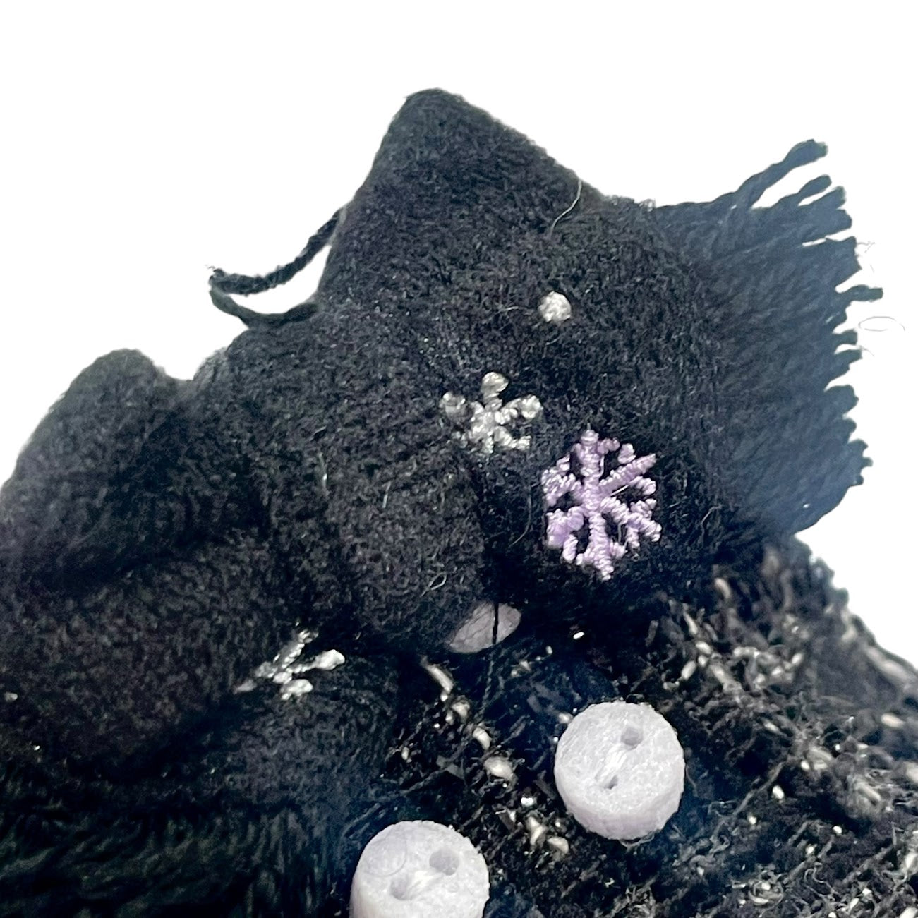 Kuromi "Dress" Mascot Plush Keychain