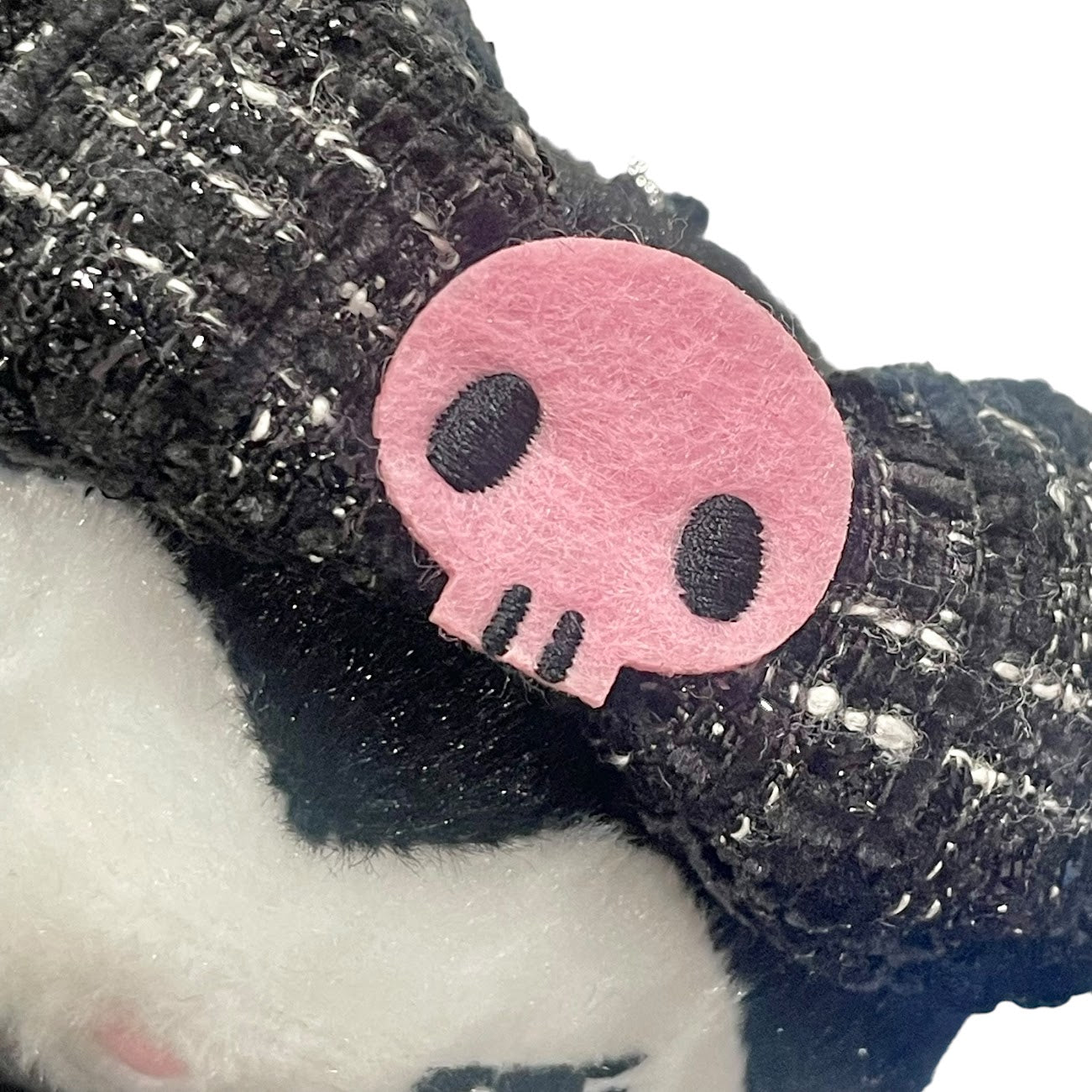 Kuromi "Dress" Mascot Plush Keychain