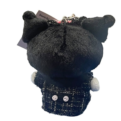 Kuromi "Dress" Mascot Plush Keychain
