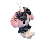 My Melody "Girly Black" Mascot Clip On Plush