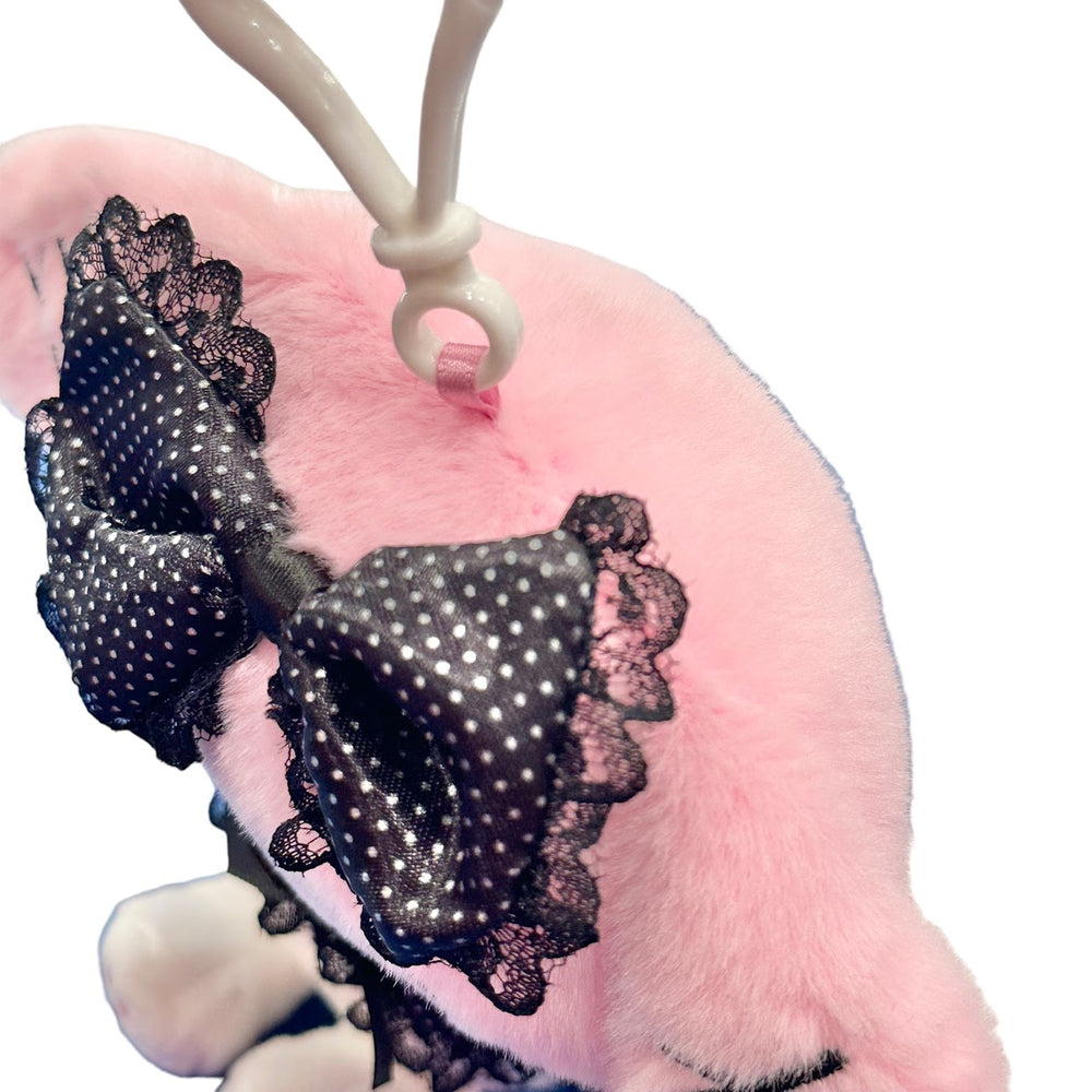 My Melody "Girly Black" Mascot Clip On Plush