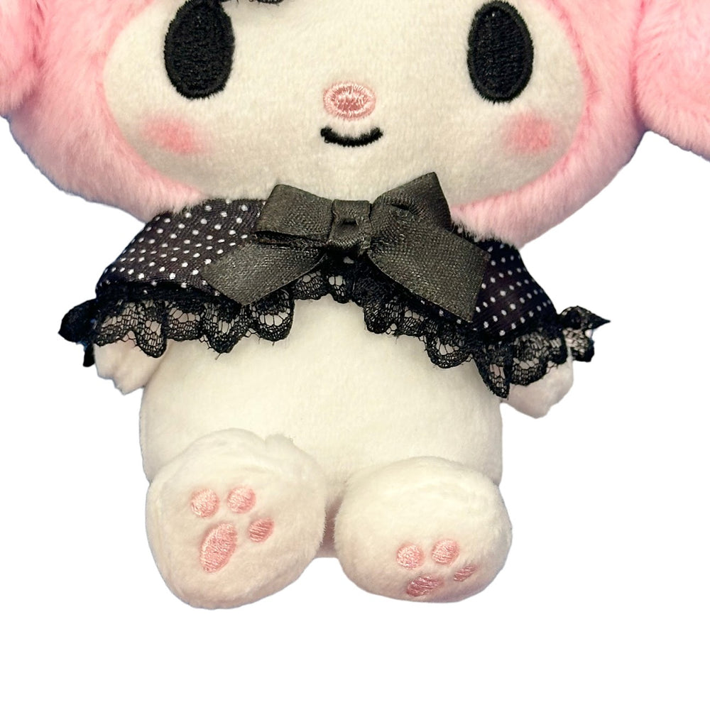 My Melody "Girly Black" Mascot Clip On Plush