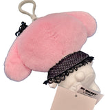 My Melody "Girly Black" Mascot Clip On Plush