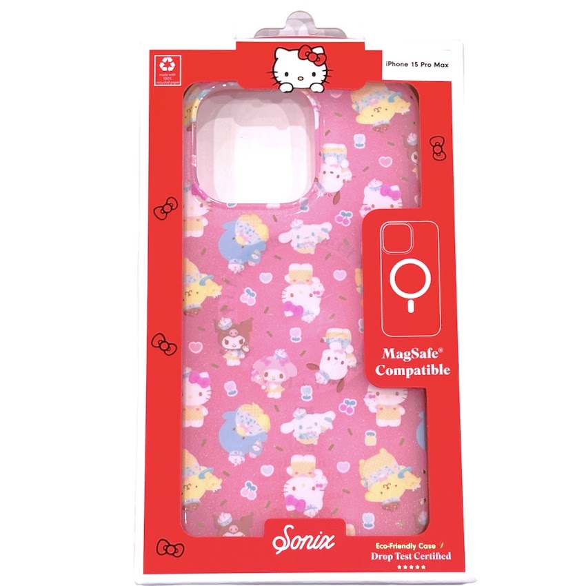 Sonix x Hello Kitty & Friends "Ice Cream Parlor" Magsafe iPhone 15 Pro Max Case