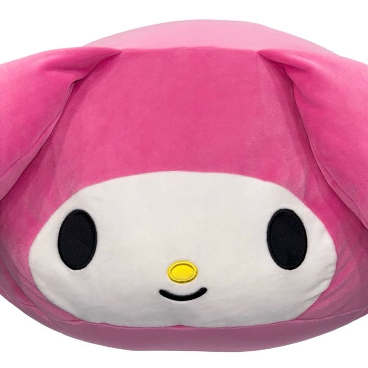 My Melody "Squeezable" Round Face Plush [SEE DESCRIPTION]