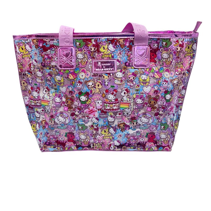 tokidoki x Hello Kitty "Birthday Bash" Clear Zip Tote