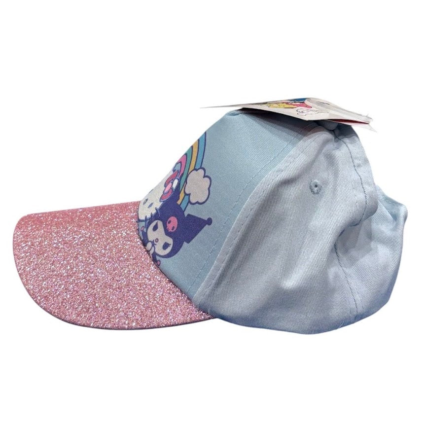 Hello Kitty "Glitter Dye Sub w/ Sugar Glitter" Kids Cap