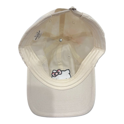 Hello Kitty "Pigment" Dad Cap (Cream)