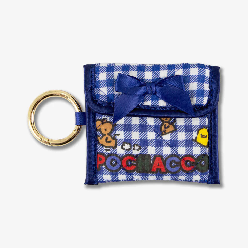 Sonix x Pochacco "Gingham" Earbud Pouch