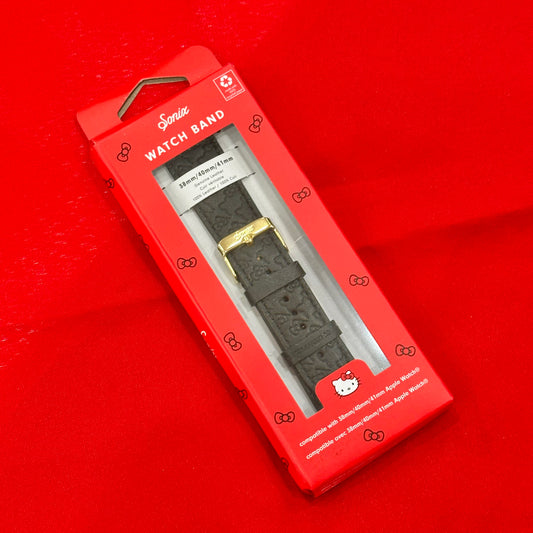 Sonix x Hello Kitty Black Leather Watchband