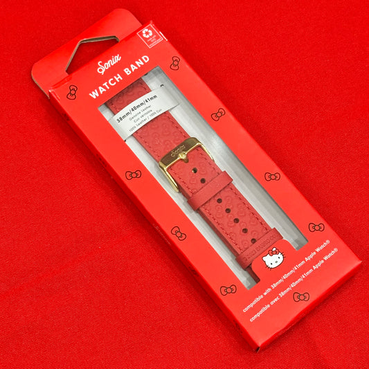 Sonix x Hello Kitty Red Leather Watchband