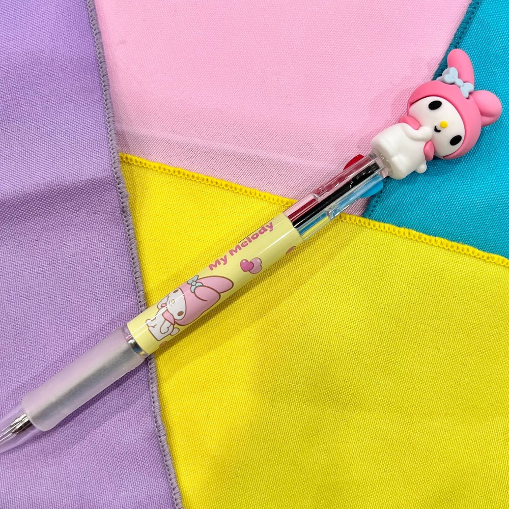 My Melody Figure 3 Color Ballpoint Pen