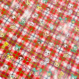tokidoki "Holiday Plaid" Wrapping Paper [NOT AVAILABLE TO SHIP]