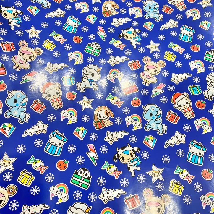 tokidoki "Let It Snow" Wrapping Paper [NOT AVAILABLE TO SHIP]