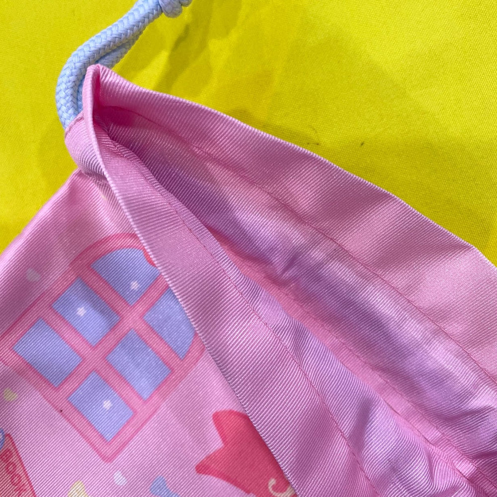 Hello Kitty Drawstring Bag w/ Slipper