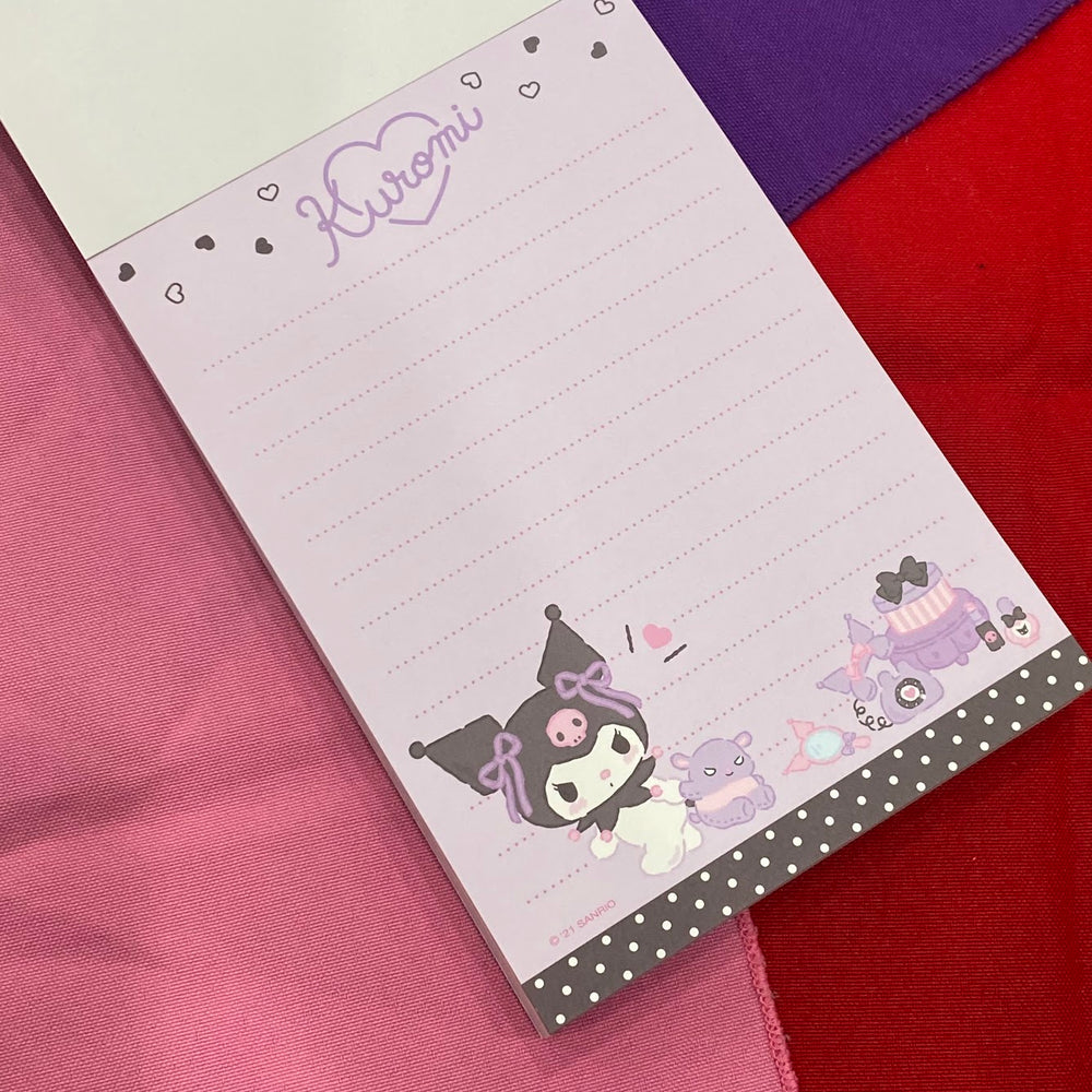 Kuromi 8-Design Memo Pad