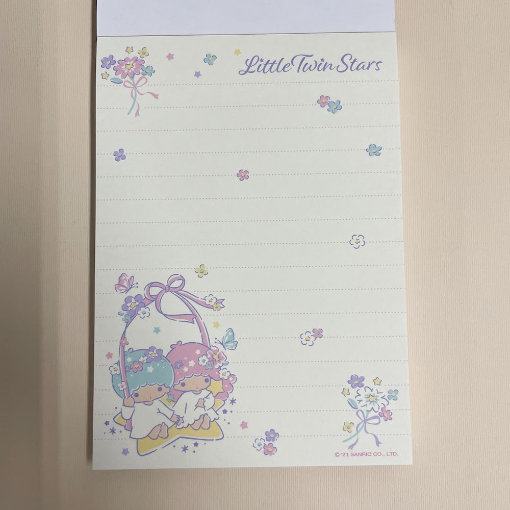 Little Twin Stars 8-Design Memo Pad